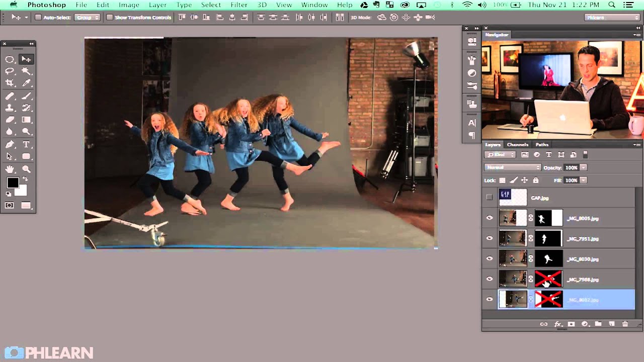 How to Cut Out Multiple Subjects Fast for Fashion Composites (Gap Ad Breakdown, Part 1)