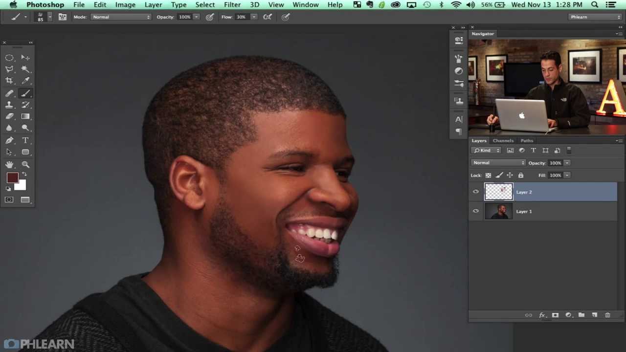The Custom Texture Brush That Changed How I Retouch Men's Skin