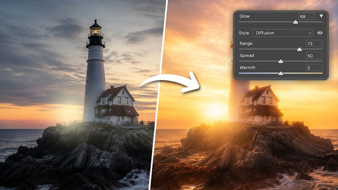 The Glow Effect Just Got Easier: A Step-by-Step Guide to Adobe Camera Raw's New Glow Tool