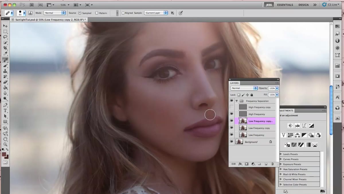 New layer created, brush tool active, opacity set to 11% in the toolbar