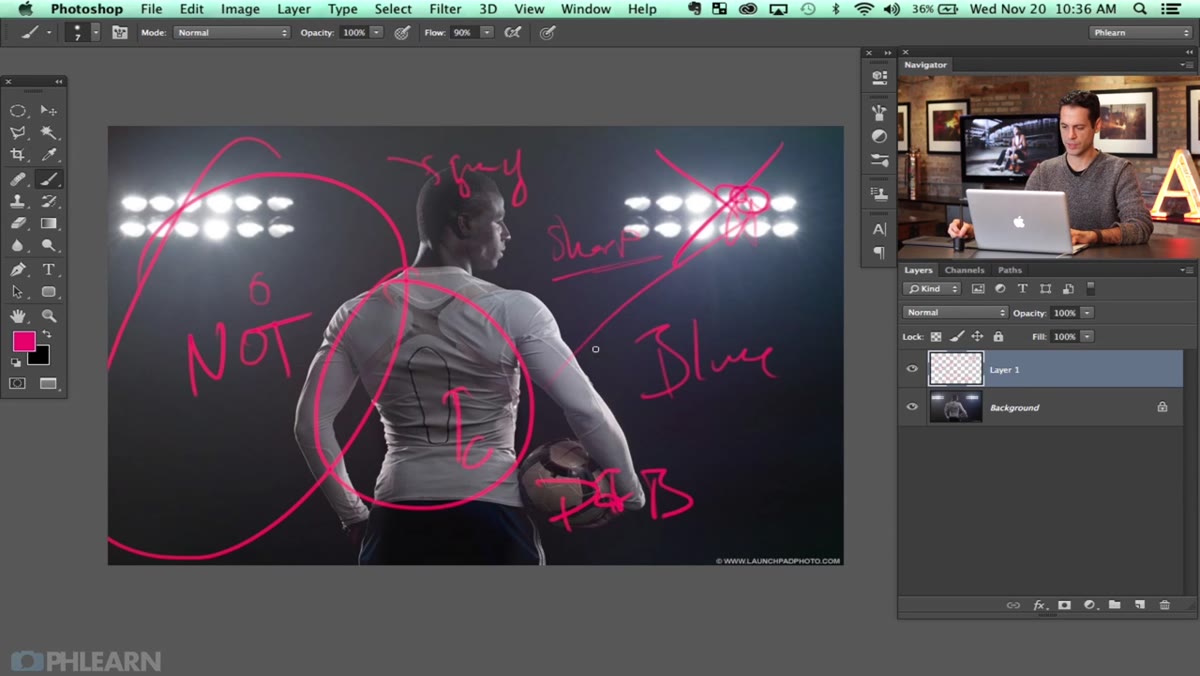 Lens flares mentioned as final stylizing element