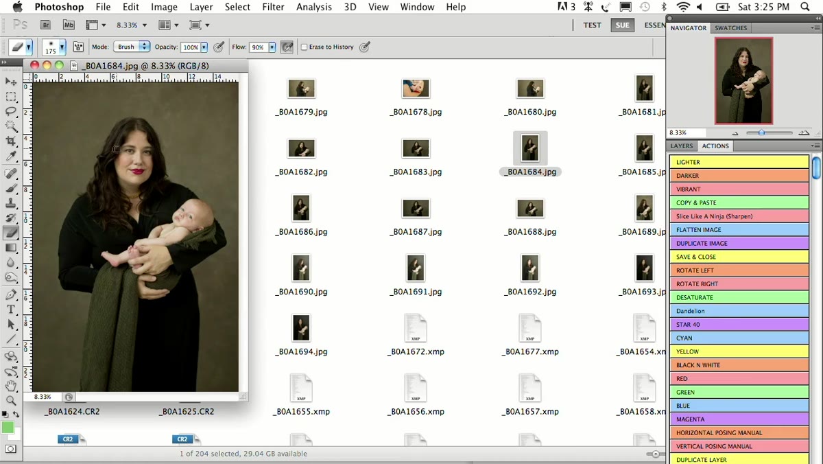 Layer panel showing duplicate layer ready for editing