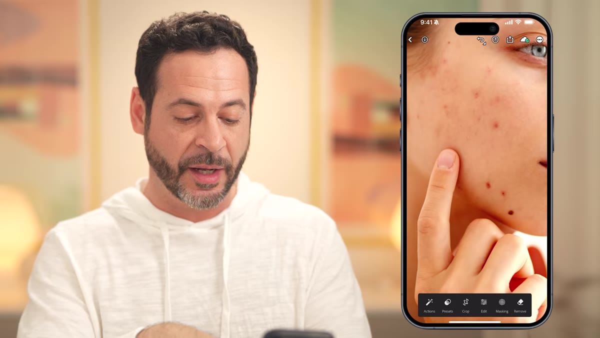 Quick Actions button highlighted in bottom left of screen