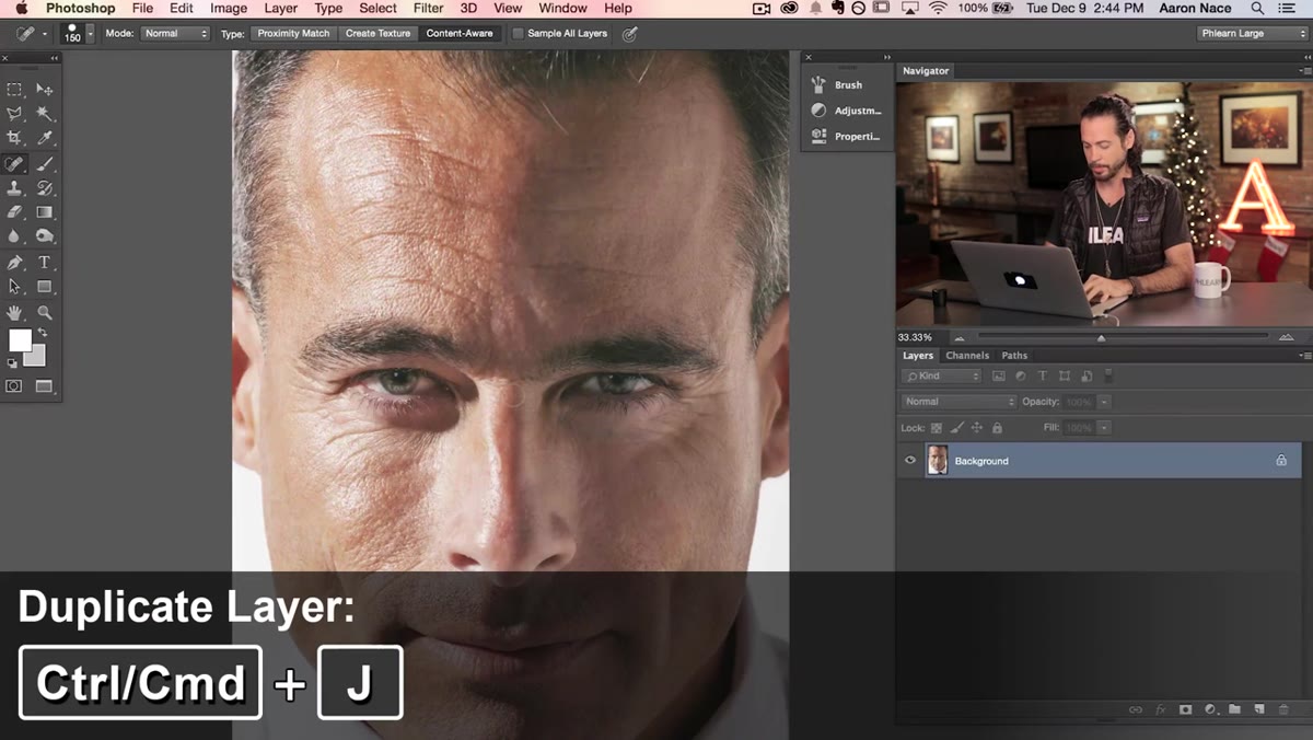Background layer being duplicated in Layers panel