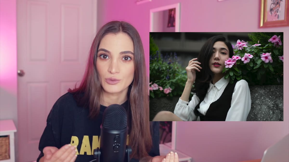 Jessica reacting to variety of subscriber edits side by side